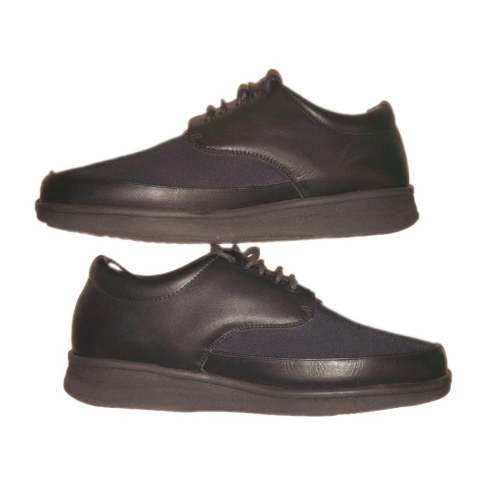 Xsensible Orthopedic Heidi Strestcable Oxford Comfort Shoes Women's 6 Black